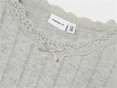 Name It light grey melange slim top